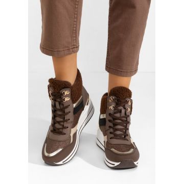 Sneakers High-Top Nadina maro