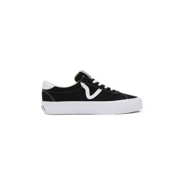 Vans sneakers din piele intoarsă Premium Standards Sport 73 culoarea negru, VN000CR1BA21