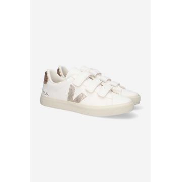 Veja sneakers din piele Chromefree Recife Logo culoarea alb RC052762-WHITE Veja sneakers din piele Chromefree Recife Logo culoarea alb RC052762-WHITE