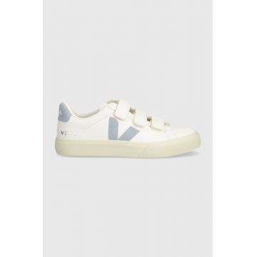 Veja sneakers din piele Recife Logo culoarea alb