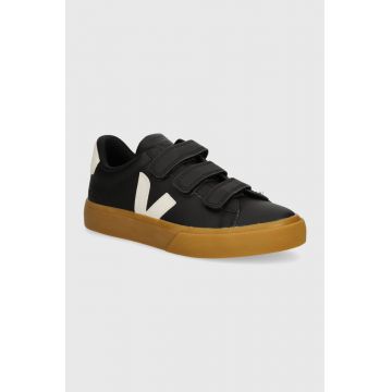 Veja sneakers din piele Recife Logo culoarea negru, RC0503698A
