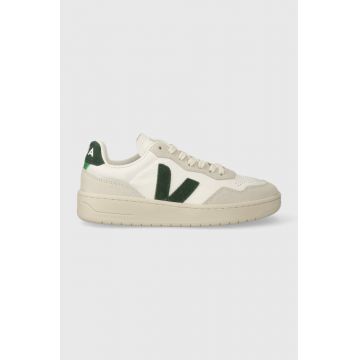 Veja sneakers din piele V-90 culoarea: alb VD2003384A