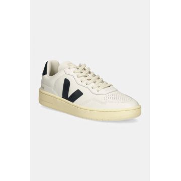 Veja sneakers din piele V-90 culoarea alb, VD2003656B