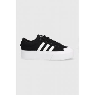 adidas teniși Bravada femei, culoarea negru IE2310