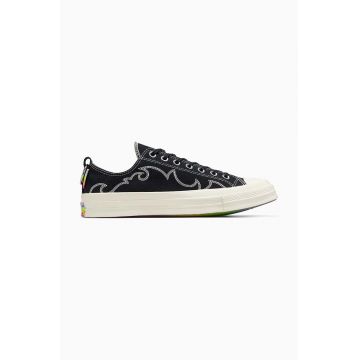 Converse tenisi Chuck 70 OX Pride culoarea negru, A10215C