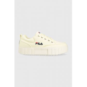 Fila tenisi Sandblast femei, culoarea galben