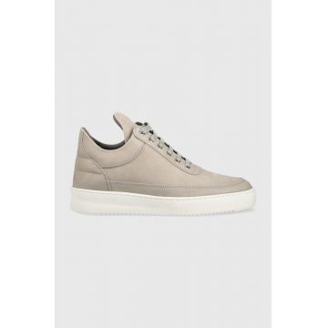 Filling Pieces sneakers din piele întoarsă Low top Ripple Nubuck
